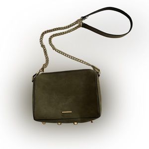 Rebeca Minkoff suede crossbody purse